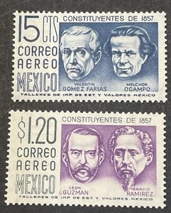 Mexico Stamp Scott # C236 - C237 Mint; HM; OG - Picture 1 of 2