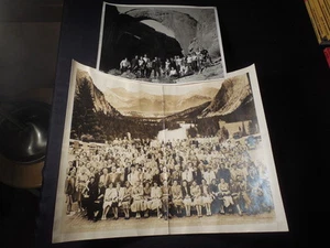 Vintage 1949 Esso TRavel Club Banff Photo Alberta CAnada Beautiful Photograph - Picture 1 of 1
