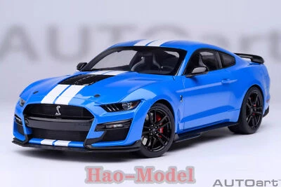 AUTOart 1:18 FORD MUSTANG SHELBY GT500 Coche Aleación Diecast Coche Modelo Exhibición Juguetes Foto 1 de 4
