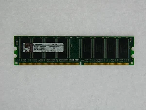 Kingston 1 GB 400MHz PC3200 DDR 184- PIN DIMM Desktop Memory (KVR400X64C3A/1G) - Picture 1 of 1