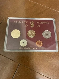 Norway 2000 Commemorative Coin Set of 5 Coins - Picture 1 of 24