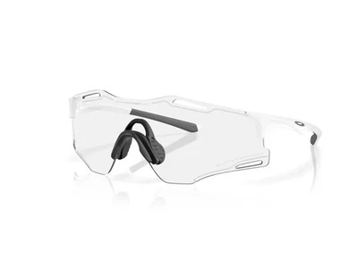 Gafas Oakley Cybr Dyno Mate Blanco Transparente a Negro Iridi Fotocromáticas Carretera MTB Foto 1 de 4