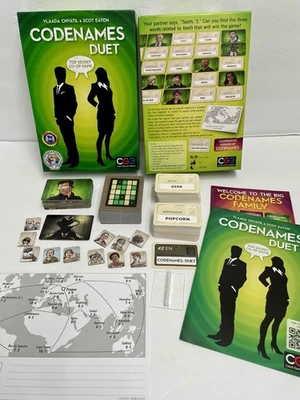 Codenames Duett Wortabzug für zwei Spieler von Czech Games EUC - Bild 1 von 4