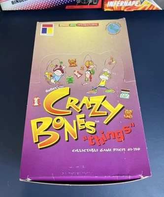 Crazy Bones Things Display Box – 36 Sealed Packs – Classic GoGo’s Crazy Bones - Image 1 of 4