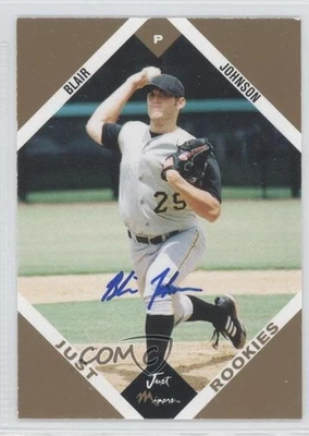 2003 Just Minors Just Rookies Gold Auto /100 Blair Johnson #33 Auto - Image 1 of 2