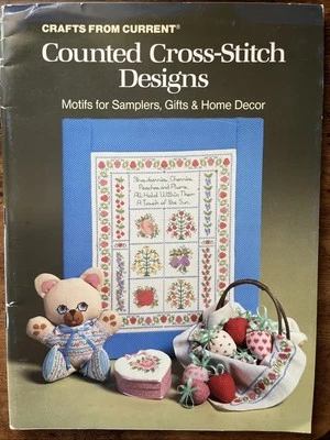 Motifs for Samplers, Gifts & Home Decor, Currents, 1984, Cross Stitch Patterns - Image 1 of 4