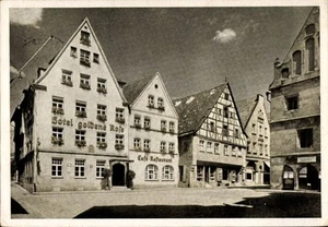 Postal Weissenburg en Franconia Central Baviera, Hotel Goldene Rose - 4941220 - Imagen 1 de 2