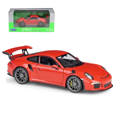 Welly 1:24 Porsche 911 GT3 RS Model Diecast Car Vehicles New in Box - Image 1 of 4