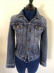 Levi’s Jeansjacke Medium Wash Gr. M Levi’s Lady Style Red Tab Jeansjacke - Bild 1 von 17