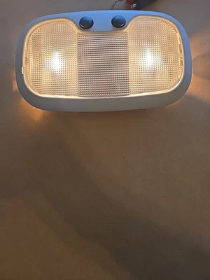 2007-2017 Jeep Patriot Front Overhead Head Liner Dome MAP Light Ivory OEM  - Image 1 of 4