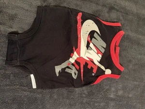 Jordan Baby Jumpman 23 Black One Piece 6-9 Months Unisex Michael Jordan - Picture 1 of 4