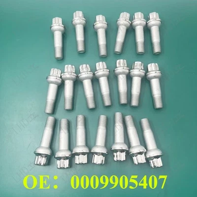 20 Pcs Wheel Bolts 0009905407 For Mercedes-Benz ml350 s500 glk350 s550 cl500- - Image 1 of 4