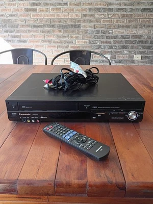 Panasonic DMR-EZ48V DVD/VCR Combo Player DVD Recorder W/ Remote-Please Read - Image 1 of 4