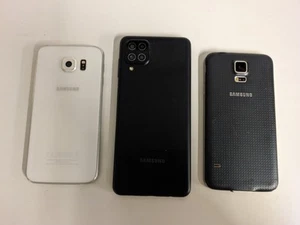 Joblot Samsung Smartphones x3 *Spares Or Repairs* - Picture 1 of 14