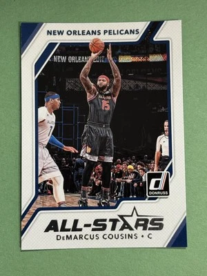 DeMarcus Cousins 2017-18 Donruss All-Stars New Orleans Pelicans #7 T614 Foto 1 de 2