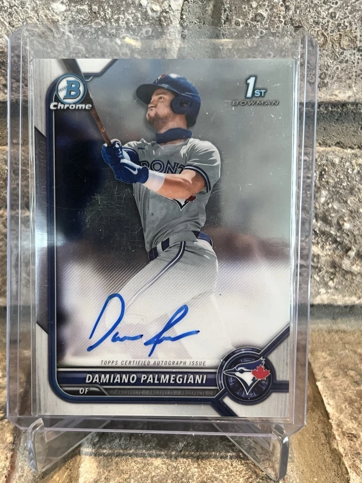 2022 Bowman Chrome Autograph Damiano Palmegiani - Image 1 of 1