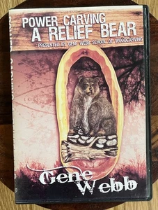 Gene Webb Power Carving a Relief Bear DVD Neu - Bild 1 von 4