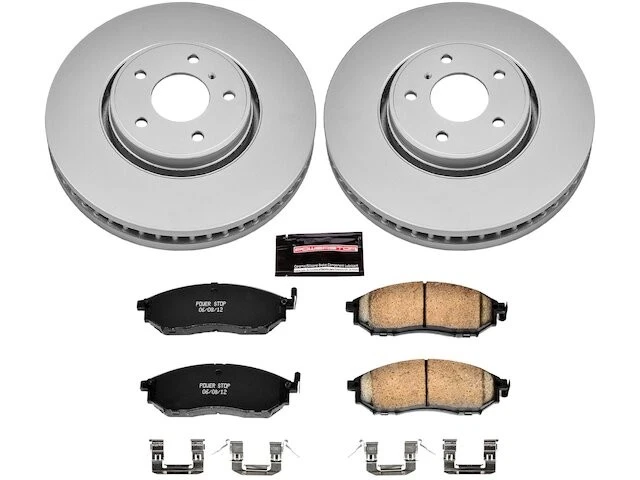 Front Brake Pad and Rotor Kit For 2014 Infiniti QX70 3.7L V6 ZR727BY - Изображение 1 из 1