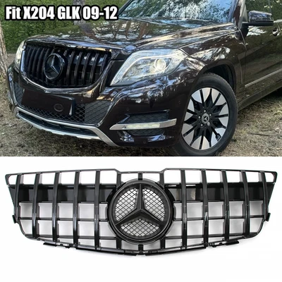 Front Grille For Mercedes Benz X204 GLK-Class GLK350 GLK300 W/Emblem 2009-2012 - Изображение 1 из 4