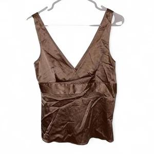 Y2K Theory Seide Babydoll Tanktop Größe Small - Bild 1 von 5