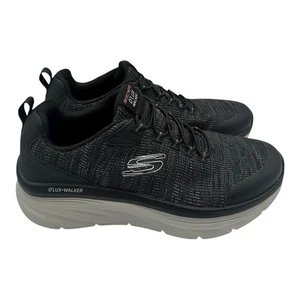Skechers D'Lux Pensive Walker Sneakers Mens Sz 10.5 WW EXTRA WIDE Black Sneakers - Picture 1 of 11