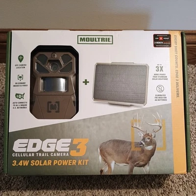Moultrie Edge 3 & 3.4W Solar Power Pack ll - MMC-14208 - Image 1 of 4