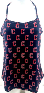 NEW Cleveland Guardians Sleepwear PJ's Sleeveless Tank Top Shirt Womens M - Picture 1 of 8