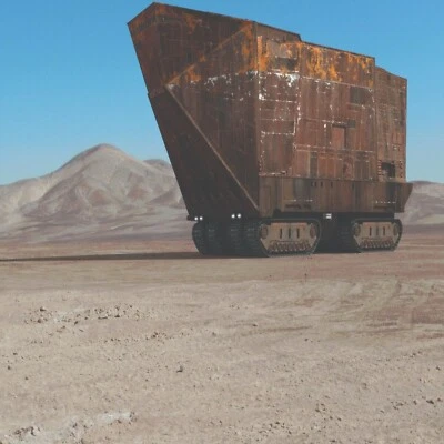 1/6th Scale STAR WARS SANDCRAWLER JAWA IKEA Detolf 15x15 Diorama Backdrop - Image 1 of 4