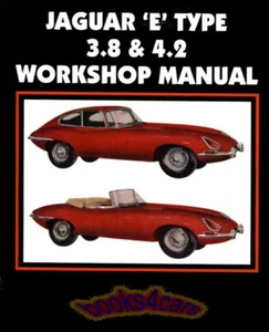 XKE E Tipo Manual Servicio Reparaci�n Tienda Jaguar 3.8 4.2 Taller Clymer Gu�a - Imagen 1 de 1