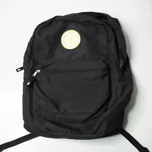 Dutch Bros Coffee Black Backpack Yellow Embroidered Patch Limited Edition Bag - Picture 1 of 6