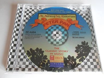 The Best Of Peter Pan 1904-1996 An Awfully Big Adventure CD Sampler Picture Disc Foto 1 de 2