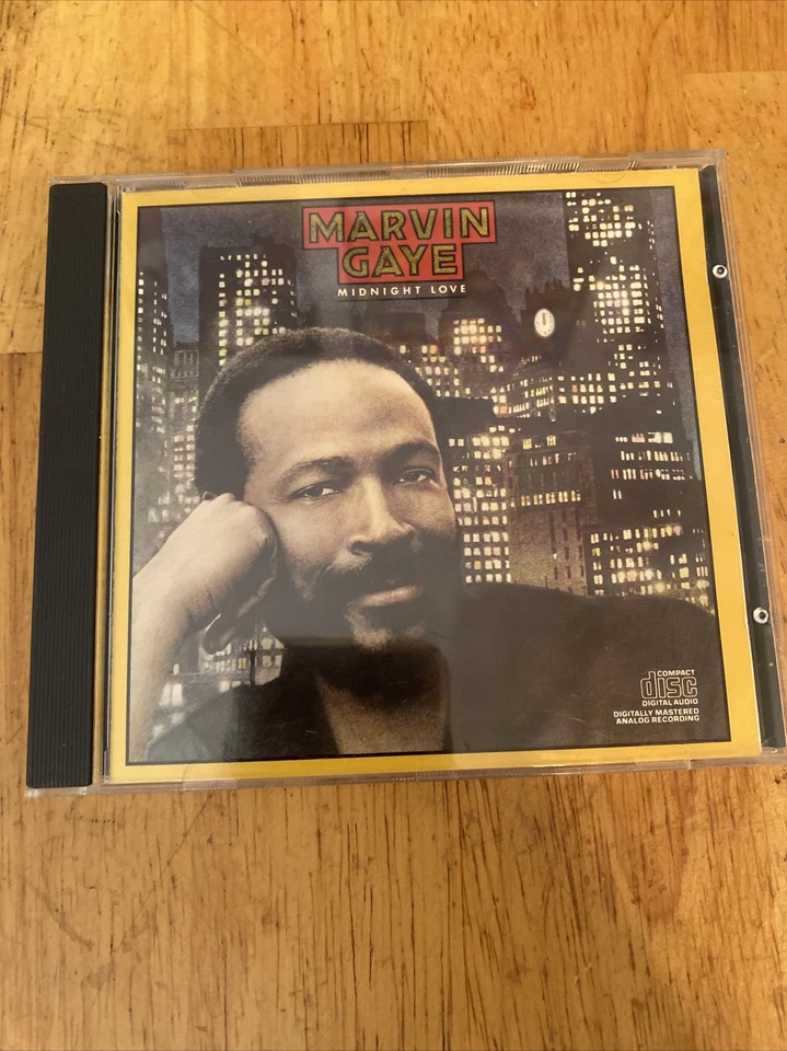 Marvin Gaye Midnight Love US CD Early Columbia Records Issue Foto 1 de 4