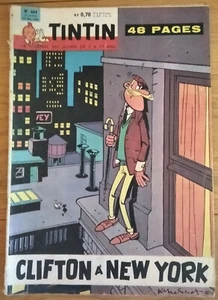 Le journal de Tintin n° 604 , couv Raymond Macherot , ( Dargaud , 19/05/1960 ) - Picture 1 of 2