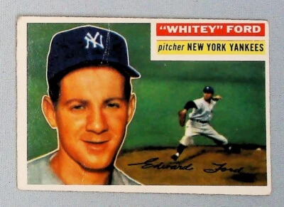 Ford Whitey 1956 Topps #240 *Ver fotos para ver estado* Foto 1 de 4