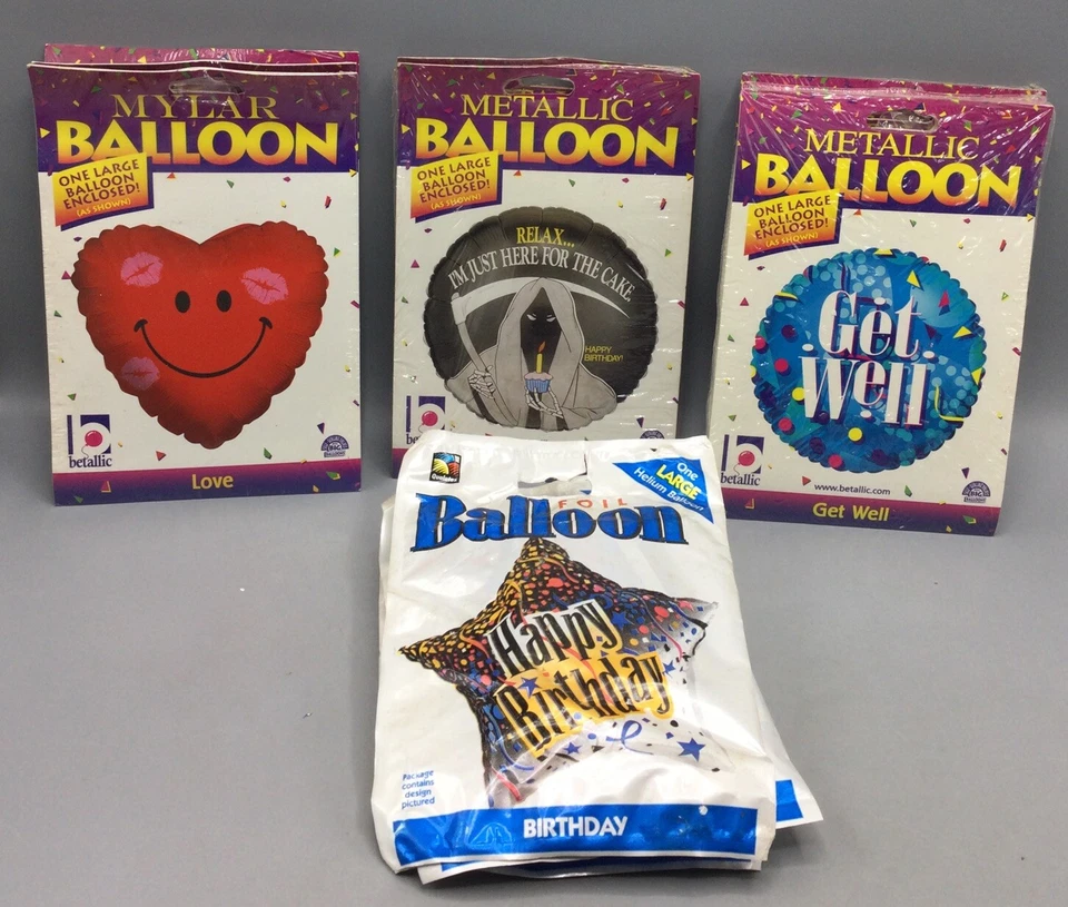 Betallic Brand Helium Balloons, (Lot Of 12), New In Original Packaging - Image 1 of 4