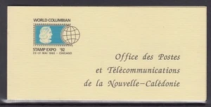 Nueva Caledonia - Folleto MUH 1992 - Exposición Mundial de Estampillas de Chicago '92 - Imagen 1 de 1