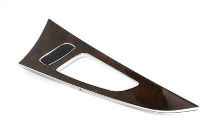 2012-2018 AUDI A6 S6 REAR LEFT DOOR PANEL TRIM OEM 4G0867419 WOOD/BROWN #3010 - Imagem 1 de 4