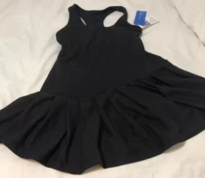 Camiseta sin mangas X pequeña de una pieza Active Wear con cremallera falda plisada con pantalones cortos - Imagen 1 de 24