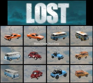 LOST TV Show Custom Christmas Ornament Locke's VW Beetle, Dahrma Jeep VW Bus Van - Picture 1 of 62