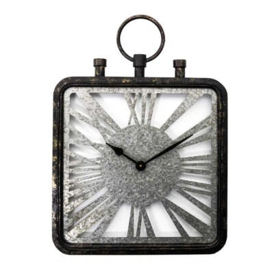 Reloj de pared de bolsillo en forma de cera de gran tamaño con movimiento de cuarzo Foto 1 de 3