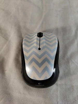 Logitech - M325 Wireless Optical Compact Mouse with Unifying receive Blue &white - Image 1 of 4