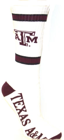 NCAA Texas A&M Aggies Crew Socks Cover
