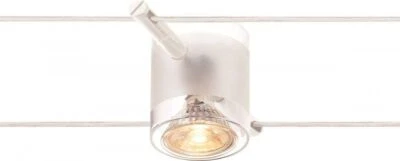 SLV COMET Seilleuchte  für TENSEO Niedervolt-Seilsystem, QR-C51, weiß - Bild 1 von 2