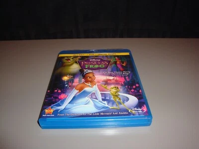 The Princess and the Frog Blu ray DVD Combo Pack Disney Movie Family Animated - Image 1 of 4
