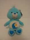 2002 Care Bears BEDTIME BEAR 8" Sky Blue Stuffed Animal Doll Children’s Sleep