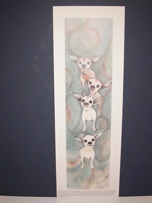 Estampa sem moldura P. Buckley Moss – “Yip, Yip, Yip” - Preço Dop! - Imagem 1 de 3