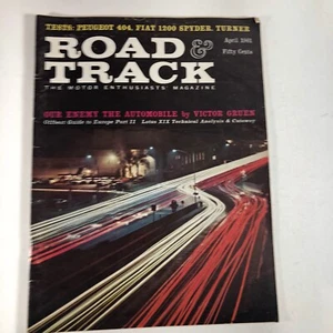 Vintage Road & Track Magazine April 1961 - Picture 1 of 3