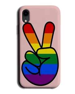 Pride Peace Symbol Phone Case Cover Hand Gesture Pride Love Equality Finger AY3 - Picture 1 of 1