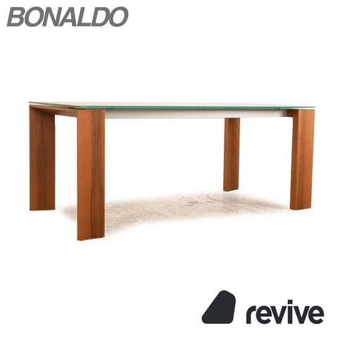 Bonaldo Glas Dining Table Beige Dining Room 70 7/8in x 35 3/8in Cover