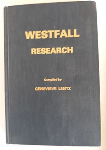 Westfall Family Research Genevieve Lentz genealogy family tree history 1985 - Picture 1 of 1